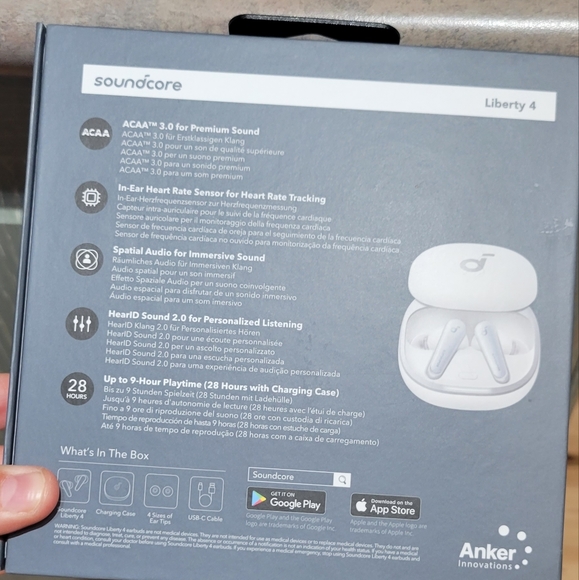 Soundcore liberty 4 true wireless earbuds with ANC - Picture 4 of 8